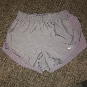Grey nike shorts
